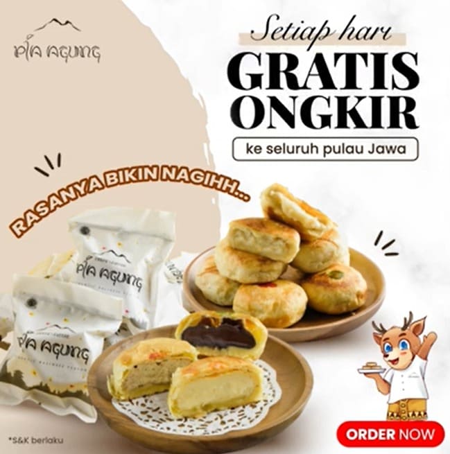 Pia Agung Gratis Ongkir