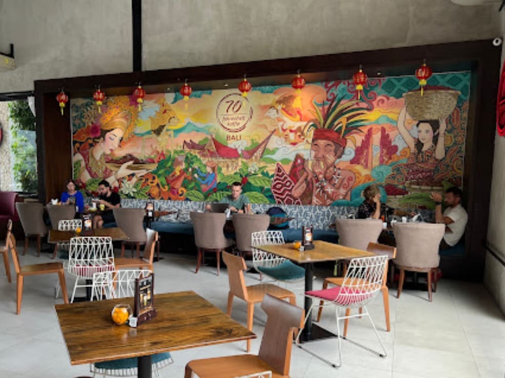 70 Fahrenheit Koffie CAFE Jimbaran